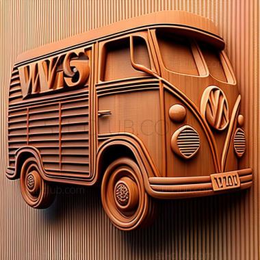 3D model Volkswagen Delivery (STL)